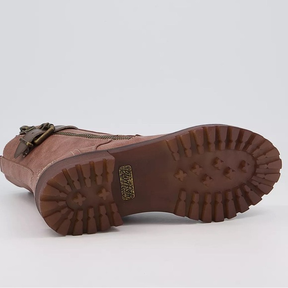 Blowfish Malibu Women’s Rauly Zip Boots Walnut Local Sheriff Shoes Size 7.5 NEW - Picture 7 of 13